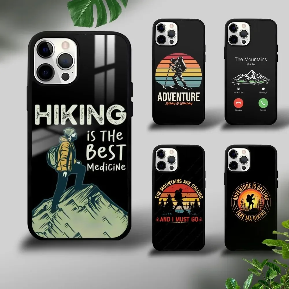 Hiking Extreme Outdoor Sports Phone Case For IPhone 16 15 14 13 12 11 Pro Xs Max Mini Plus Celulares Hard Funda