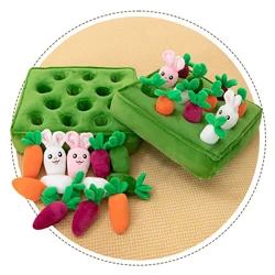 Interactive Dog Toys Vegetable Carrot Plush Toy For Dogs Cats Snuffle Mat Durable Chew Teething And Training Toy Pet Supplies