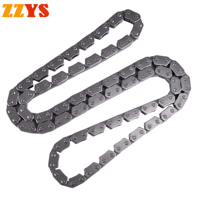 Cadena de distribución del árbol de levas para motocicleta, piezas del motor de 3x4, 112L, 112 eslabones, para YAMAHA FZ250, Fazer, FZR250R, 3LN, FZR250, Genesis, 1HX, FZR, FZ 250
