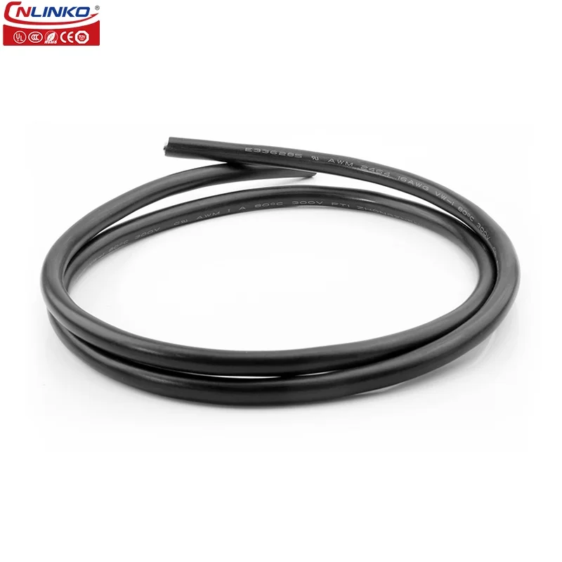 CNLINKO LP16 2Pin 3Pin 4Pin 1.5m² 16AWG Dedicated Wiring Harness Waterproof Connector Plug Extension Cable 1.04M 3.04M 5.04M