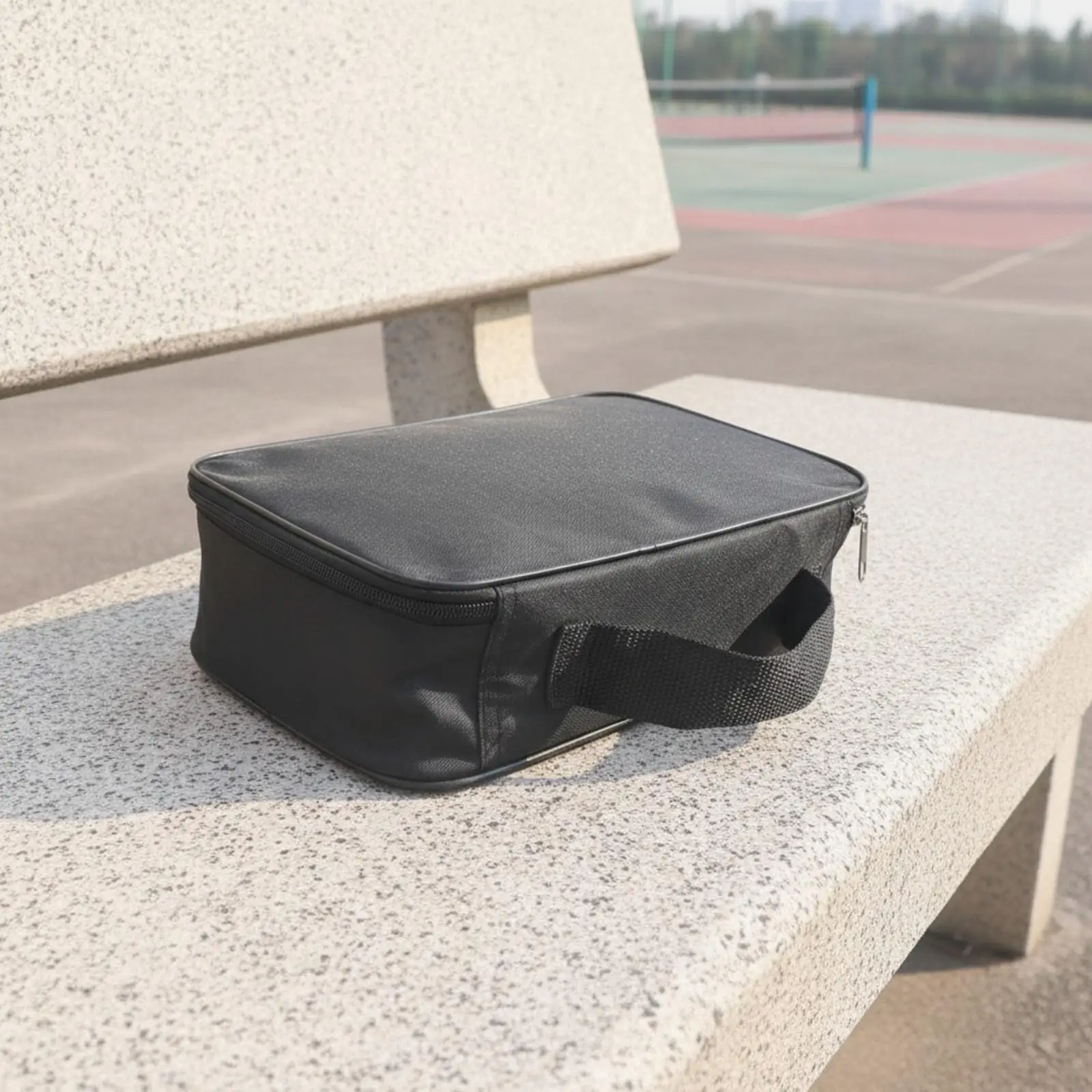 Storage Case Padded Table Tennis Storage Bag Zippered for Travel