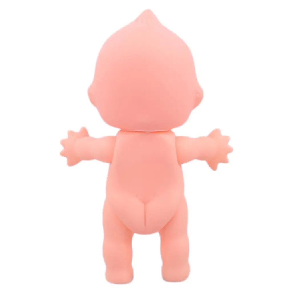 Silicone Doll Simple Design with Blue Eyes Fake Newborn Lovely Simulation Infant Child Play House Educational Toy