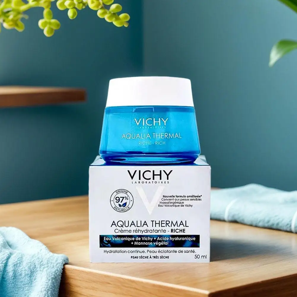 VICHY 89 كريم ترطيب معدني ترطيب عميق طويل الأمد ترطيب تجديد المياه سطع العناية بالبشرة #5