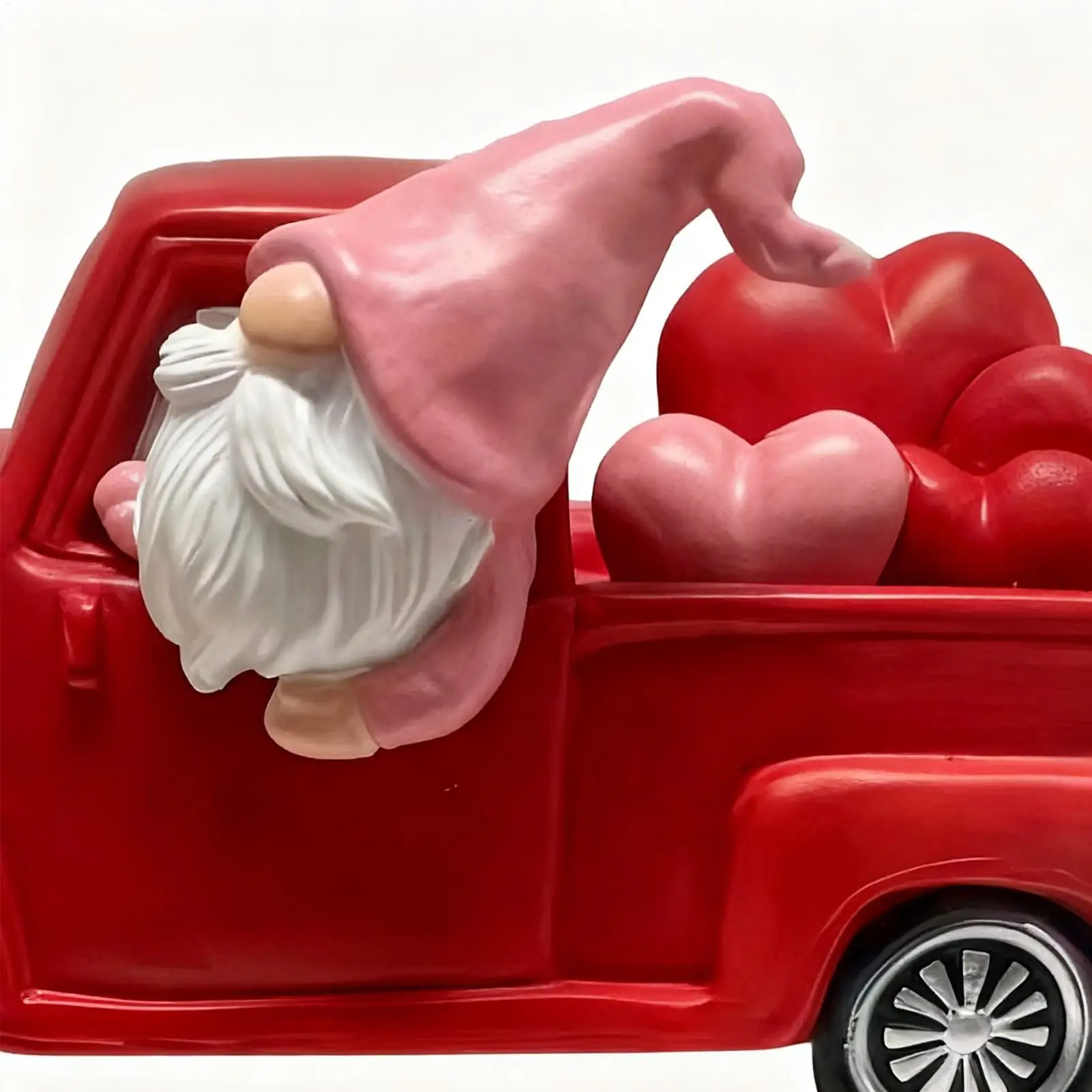 

Украшения для стола на день Святого Валентина, грузовик Санта-Клауса, романтические центральные украшения, украшения на день Святого Валентина для свадьбы, дня рождения, Рождества, дома