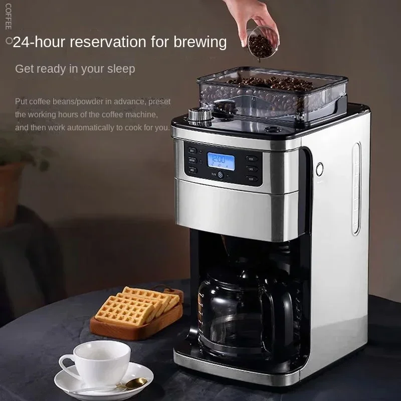 Fully automatic coffee machine Household coffee machine 20bar extraction concentration optional automatic grinding