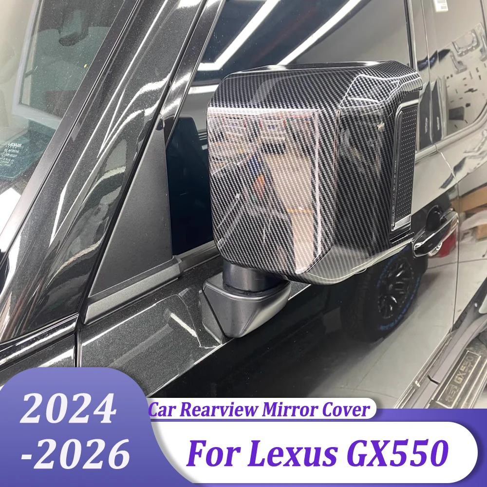 

Chrome Side Door Rearview Mirror Strip Cover Trim Car Exterior Styling Accessories For Lexus GX550 2024 2025 2026