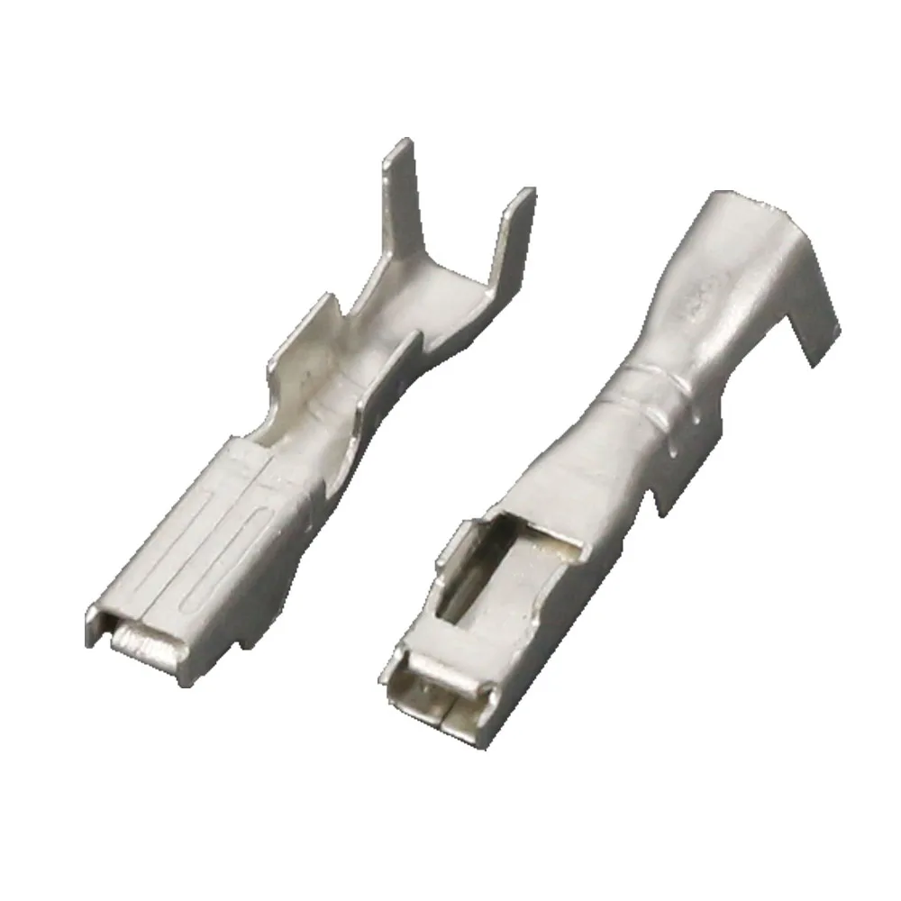 50 PCS DJ621-2.3A แผ่นซ็อกเก็ตปลั๊ก2.3 Series ทองแดง Terminal เชื่อมต่อเทอร์มินัล