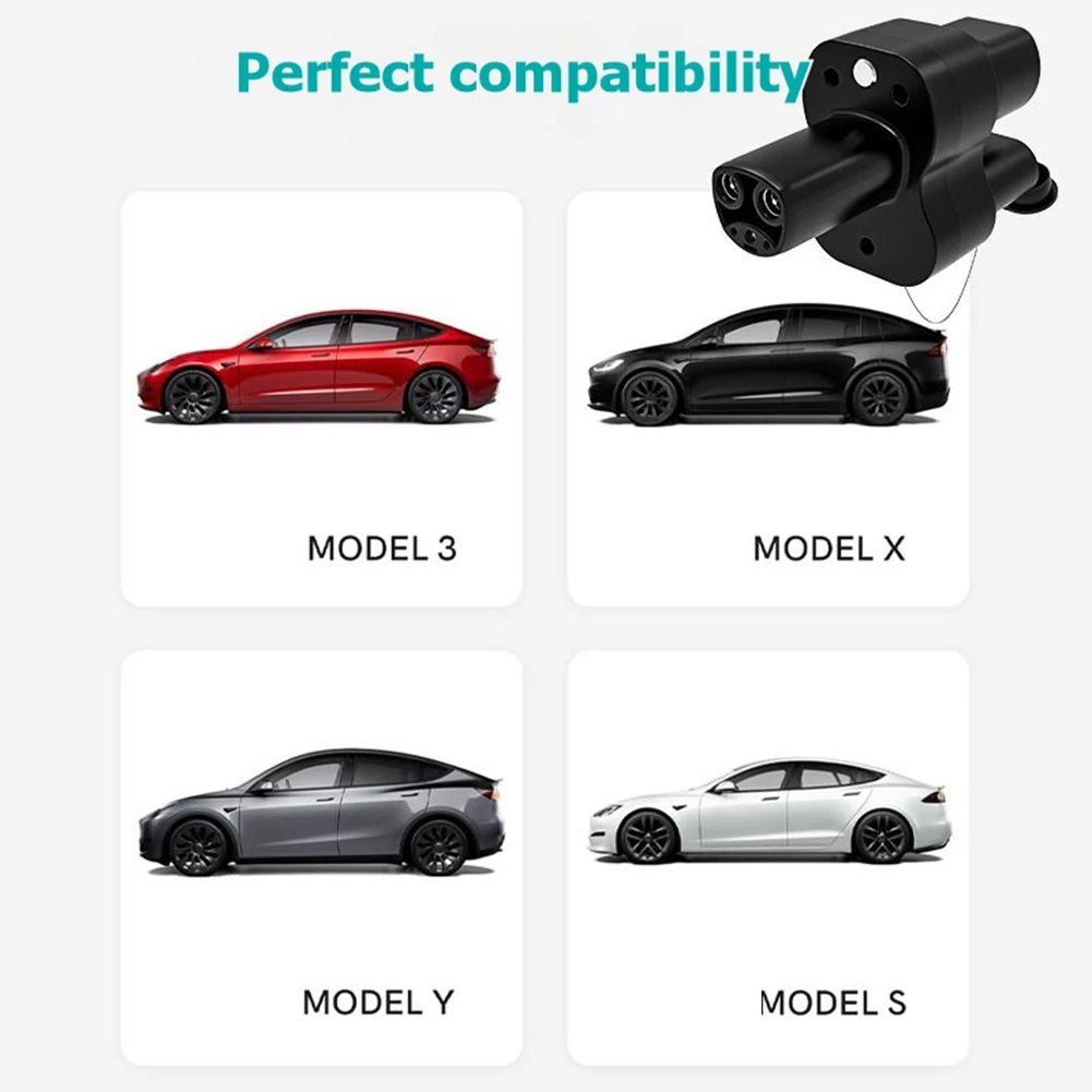 

For CCS2 To Tesla EV Adapter Fast Charging Adapter AC+ DC 250A Adaptor Charging Connector EV Connect Adapter