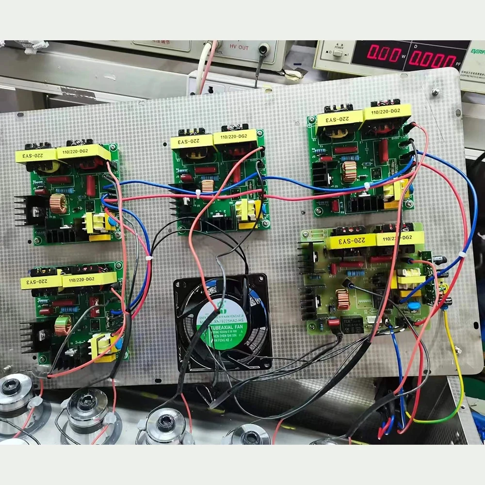 Ultrasonic Cleaner PCB Driver Boards Circuit Board Kit With 40KHz Ultrasounic Transducer