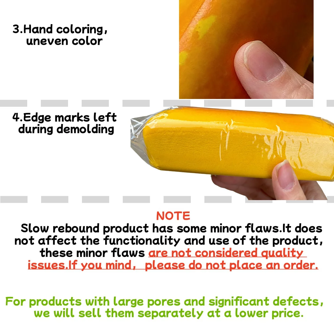 Squishy Simulated Long Bread Squeeze Toy Stress Relief Slow Rising Sensory Fidget Toys for Anxiety ADHD Adults Squeeze Toys image 4