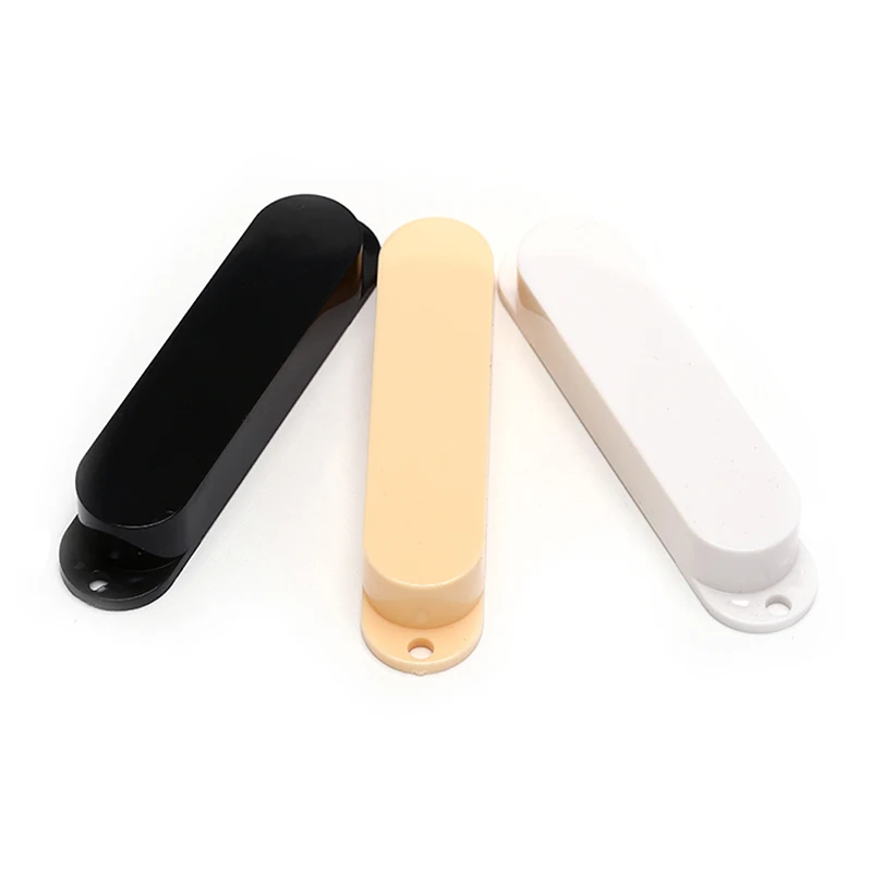 3pcs Pickup Closed Plastic Single Coil Guitar Pickup Covers Electric Guitar Accessories
