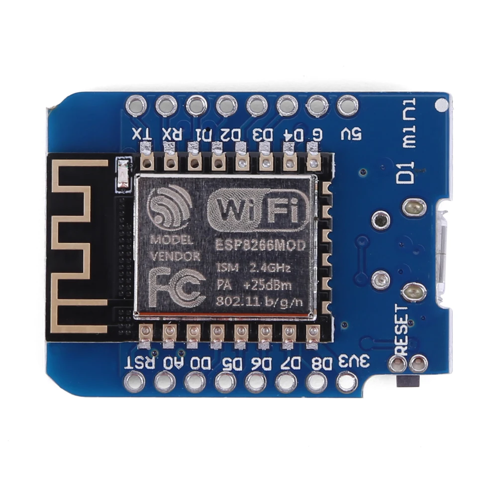 1-20PCS D1 Mini ESP8266 ESP-12F USB WeMos Nodemcu Lua WIFI Development Board NodeMCU Lua IOT Board 3.2V With Pins for Arduino