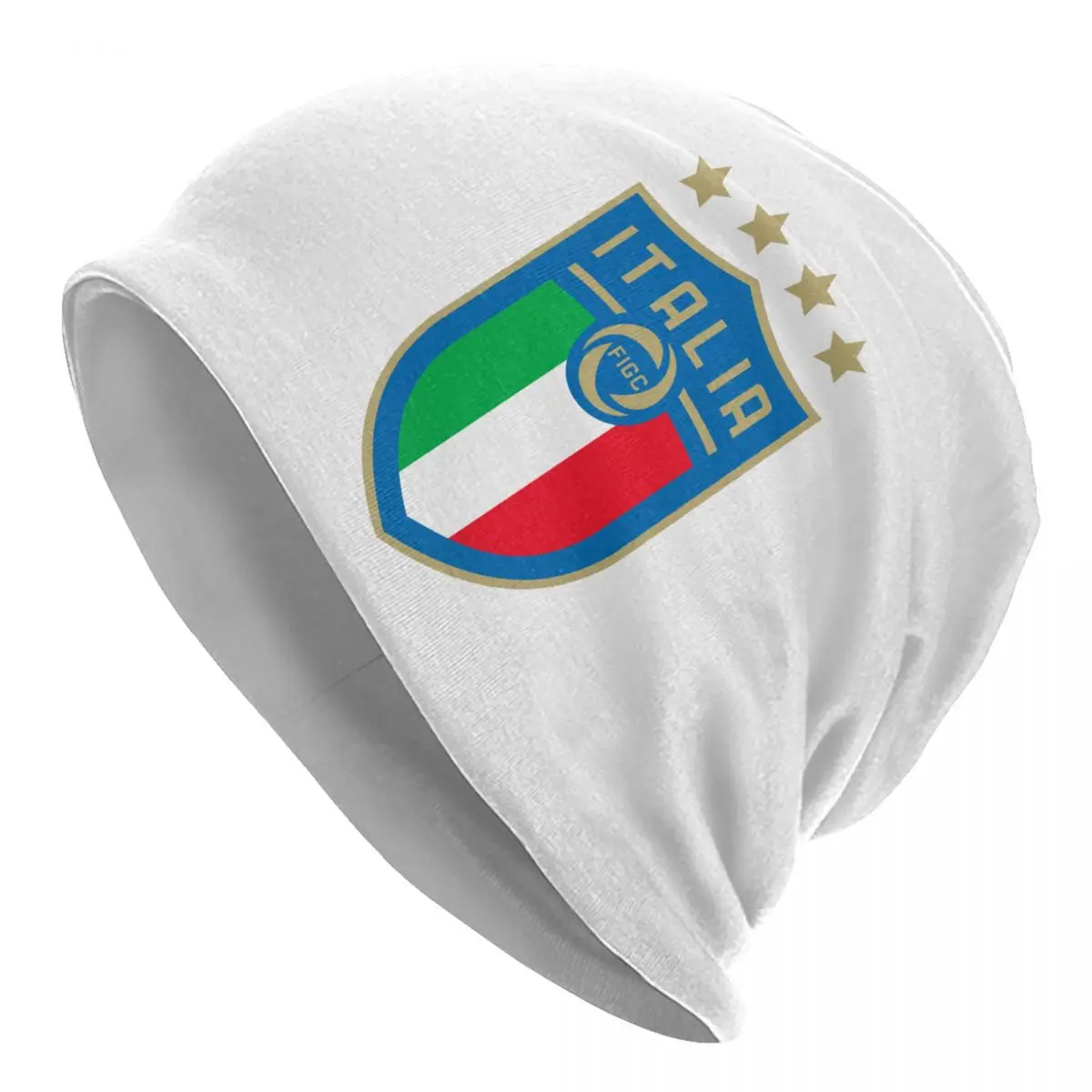 

Custom Italia Figc Skullies Beanies Caps Unisex Winter Warm Knitting Hat Hip Hop Italian Football Gift Bonnet Hats Outdoor Cap