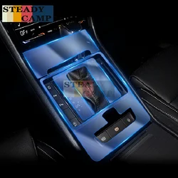 For Skoda Superb 2019 2020Car Interior Center console Transparent TPU Protective film Anti-scratch Repair film Accessories Refit