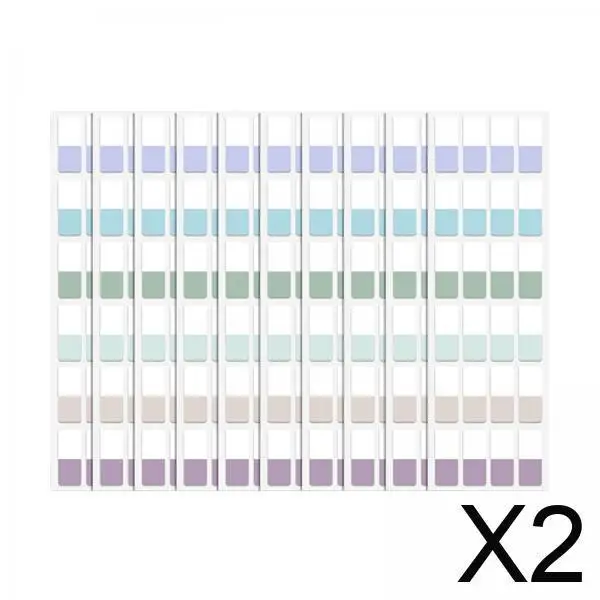 

2 липких индексных вкладки, этикетки, листы для заметок, 4 набора по 240 штук