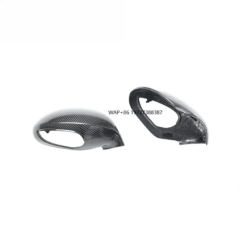 

KM 2012-2016 Cayman Boxster 981 Sport Version Side Mirror Cover Carbon Fiber Extendable Protective Case for RHD New Condition