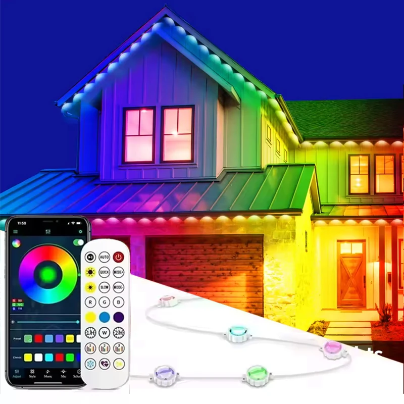 Eaves Led String Li… - image