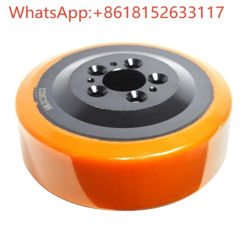 عجلة الرافعة الشوكية الكهربائية Linnoli T20T16L10 عجلة القيادة الكهربائية المكدس 230X75 عجلة القيادة