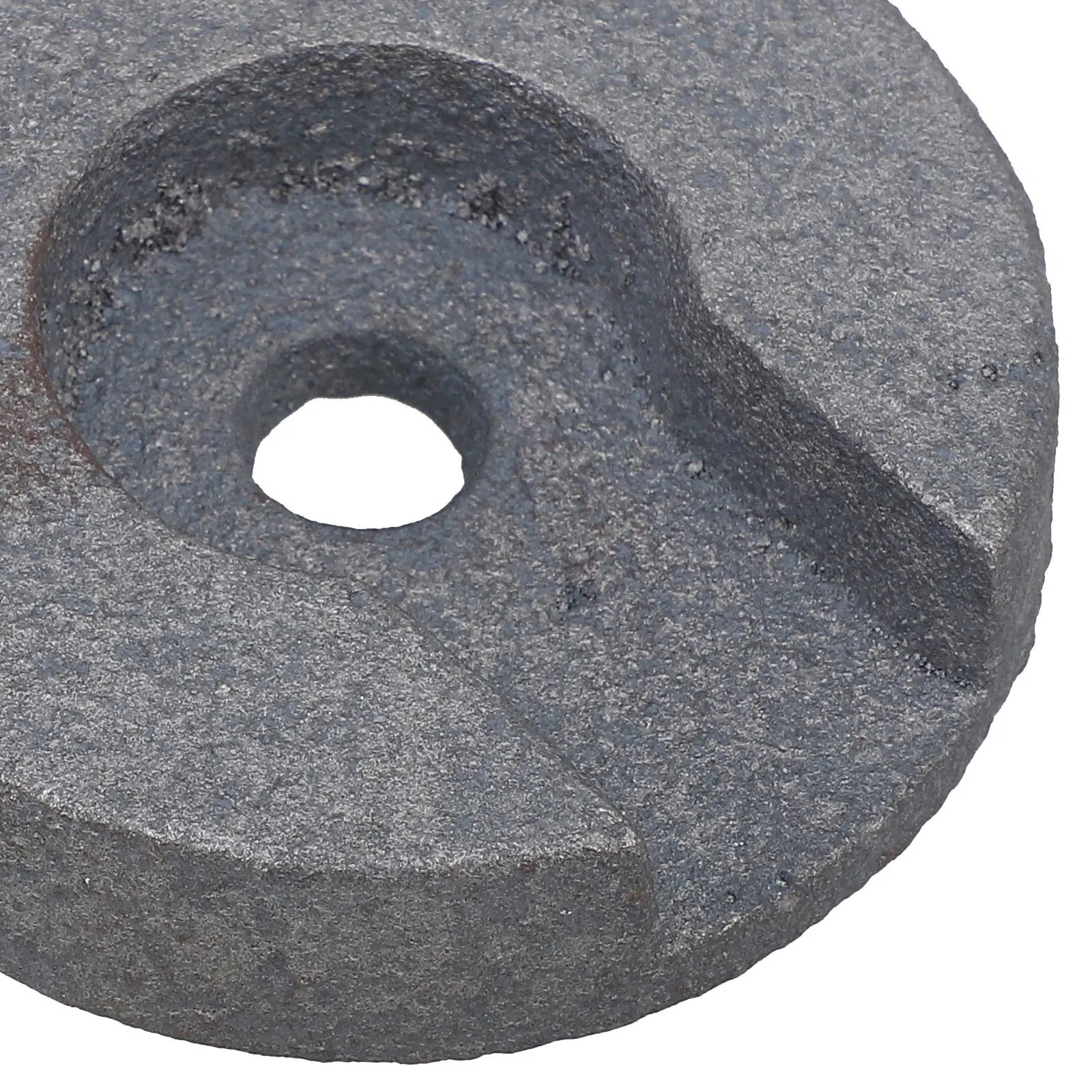 قاعدة مستديرة من الحديد الزهر لحامل مصباح الأرضية ومصباح المكتب يدعم ملحقات استبدال الهيكل المعدني شديدة التحمل في الهواء الطلق