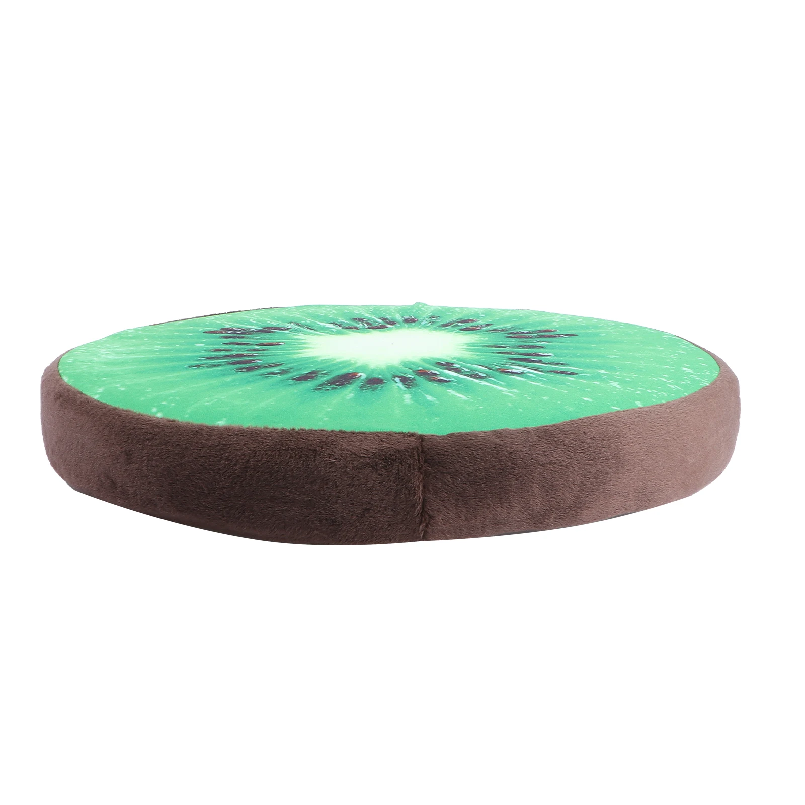 

Kiwi Fruit Seat Cushion Pillow 3D Fresh Print Soft Polyester Fiber Detachable Cover Chair Pad for Home Office Sofa Bed