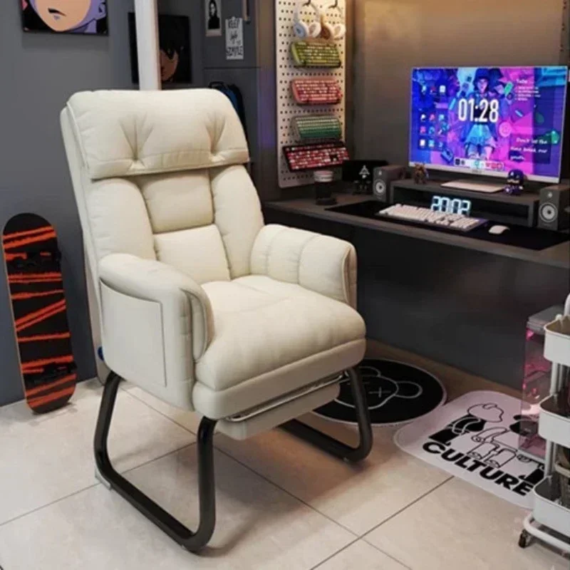 Minimalist Household Goods Computer Chair Study Sedentary Office Chair Home Comfortable Back Chair Reclining Desk E-sports