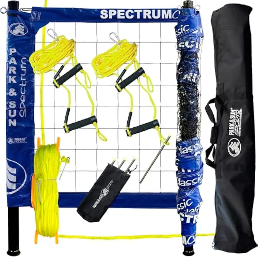 

Adjustable Professional Outdoor Volleyball Net System for Classic Sports Spectrum
