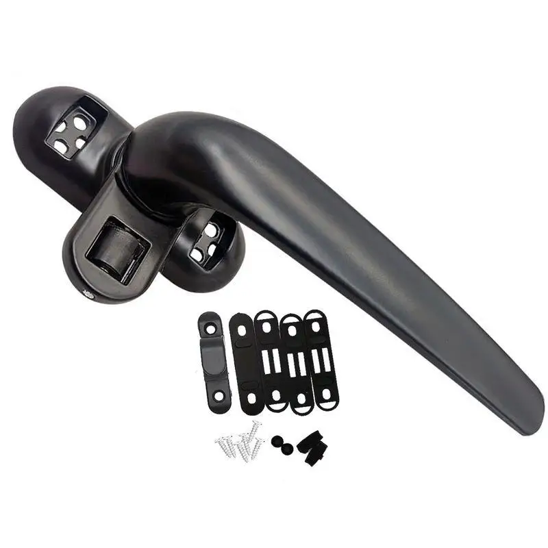 Universal Aluminum Alloy Casement Window Handle Door Handles Wheel Lock W Buckle