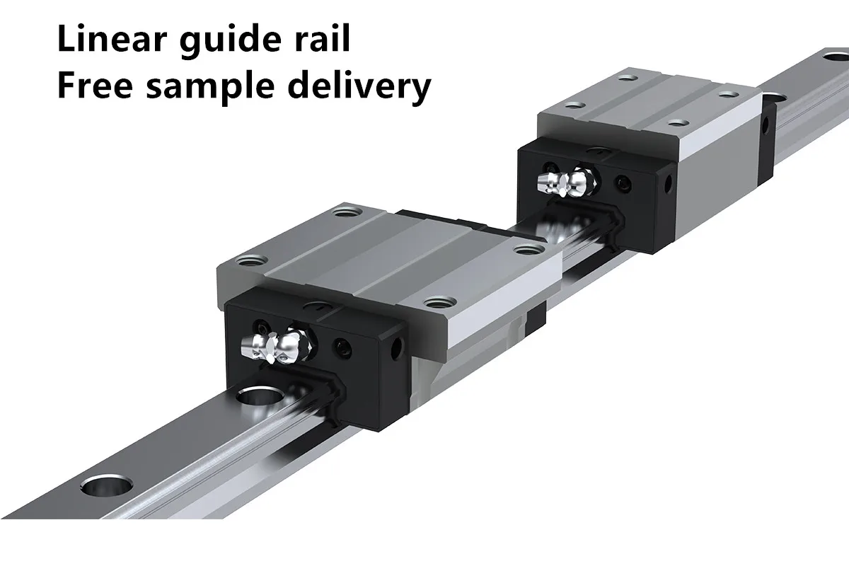 XISKO LinearGuide Bearing Slide Block Low Assembly LMC20 Flange Slide Lengthened Slider Steel  Modul CNC Linear