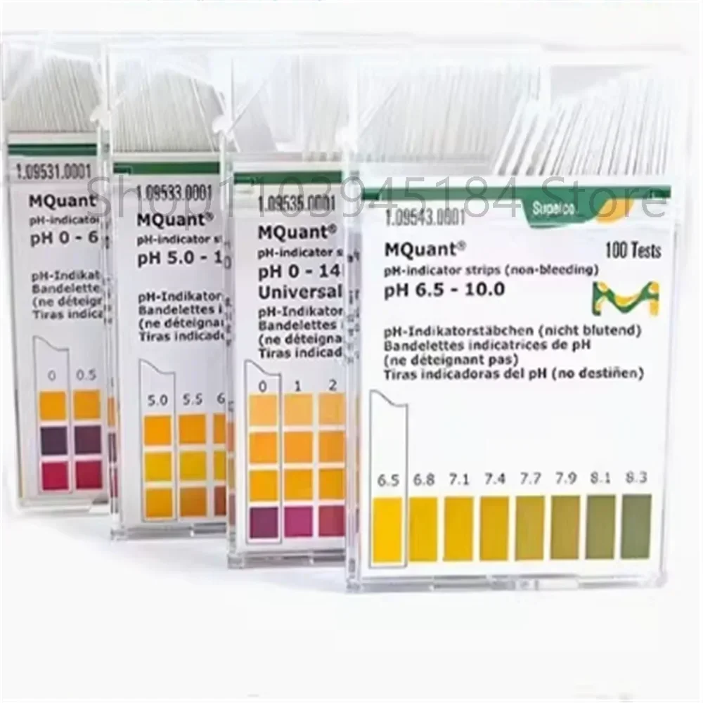 PH Test Paper 1.09535.0001 Rapid Acidity And Alkalinity Test Strip High-precision Water Quality PH Value Testing 2026 Yesrs