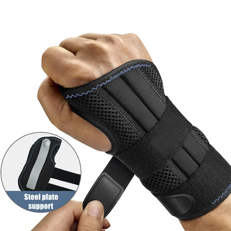 Wrist Bandage Belt Orthopedic Hand Brace Wrist Support Finger Splint Sprains Arthritis Carpal Tunnel Syndrome Brace Support Tool