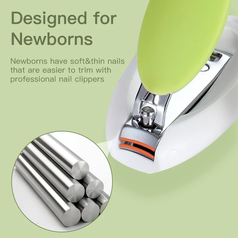 Anti Clip Mini Small Infant Baby Nail Clippers Healthcare Kids Finger Nail Cutter Scissors