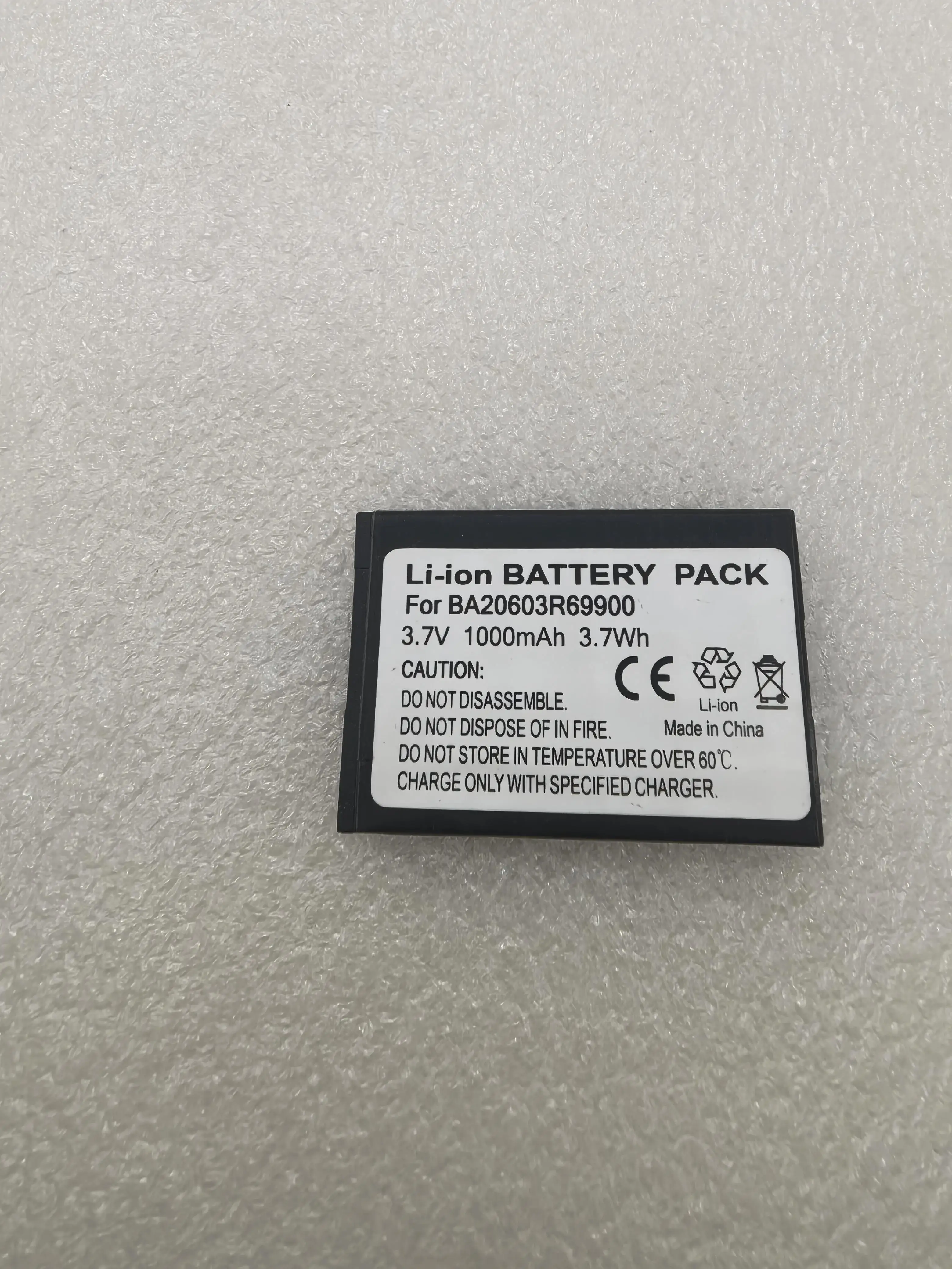 Batería para reproductor multimedia de 750mAh, 3,7 V, BA20603R69900, para Creative Jukbeox Zen NX, Nomad Jukebox Zen Xtra, MuVo2, CZMAB01 Zen Micro