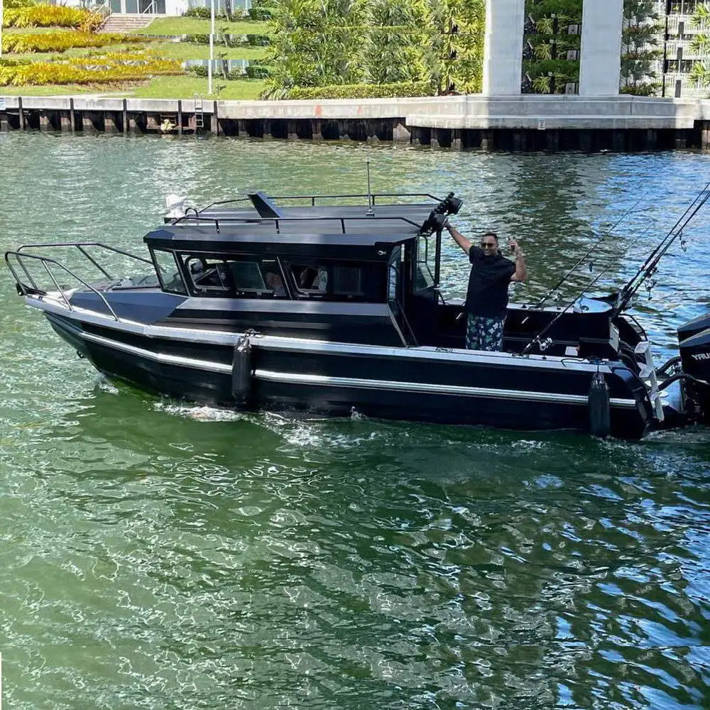 Kapal Penangkap Ikan Besar Kapal Penangkap Ikan untuk Memancing di Laut Kapal Penangkap Ikan dengan Motor dan Trailer