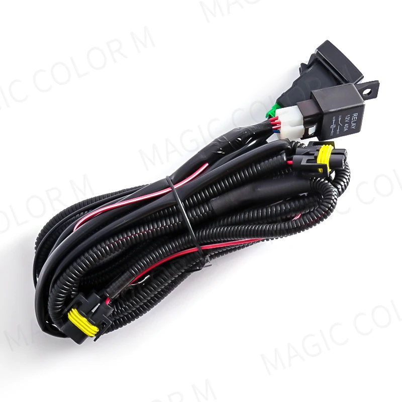 Fog Lights Wiring Harness Socket Switch Indicator LED for Toyota Nissan Honda Ford Suzuki Mitsubishi Kia Lexus Car Accessories