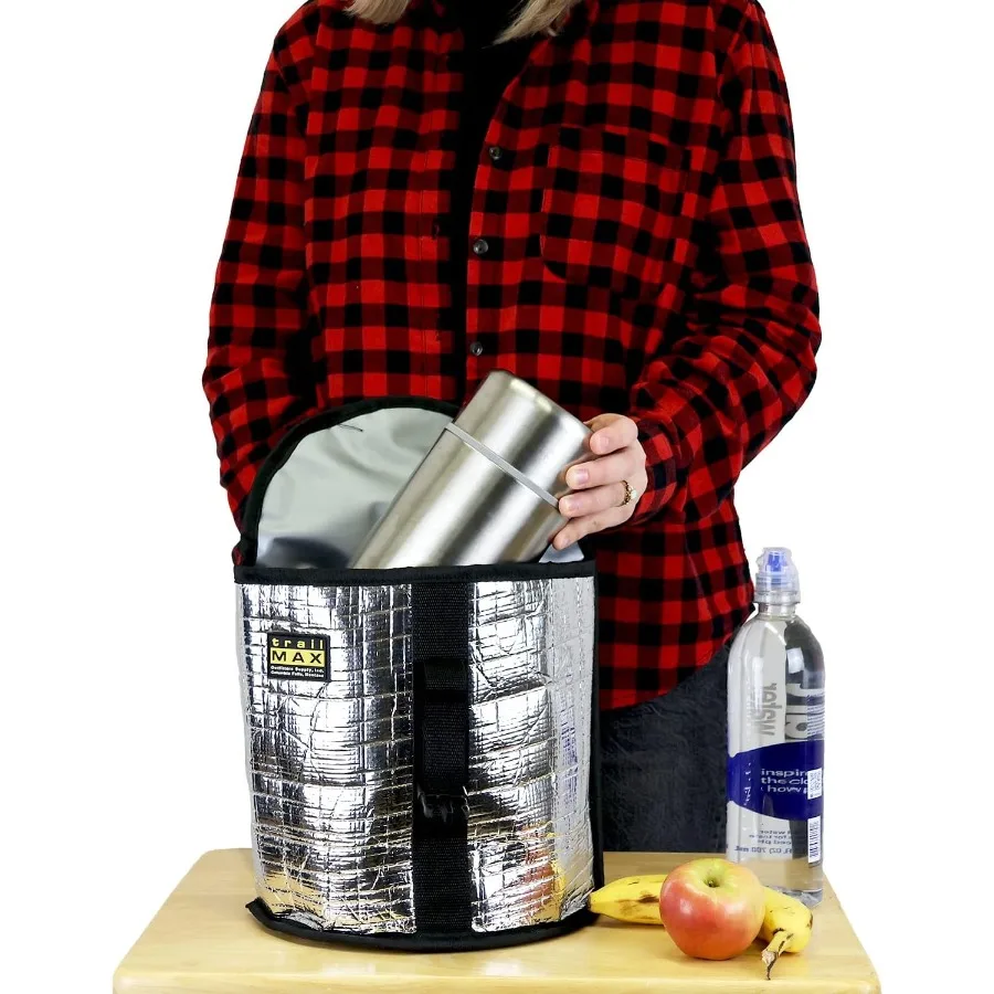 Large Saddlebags for Trail Riding and Endurance Trails; Insulated Saddle Bags with Temperature Control for Horses; Detach