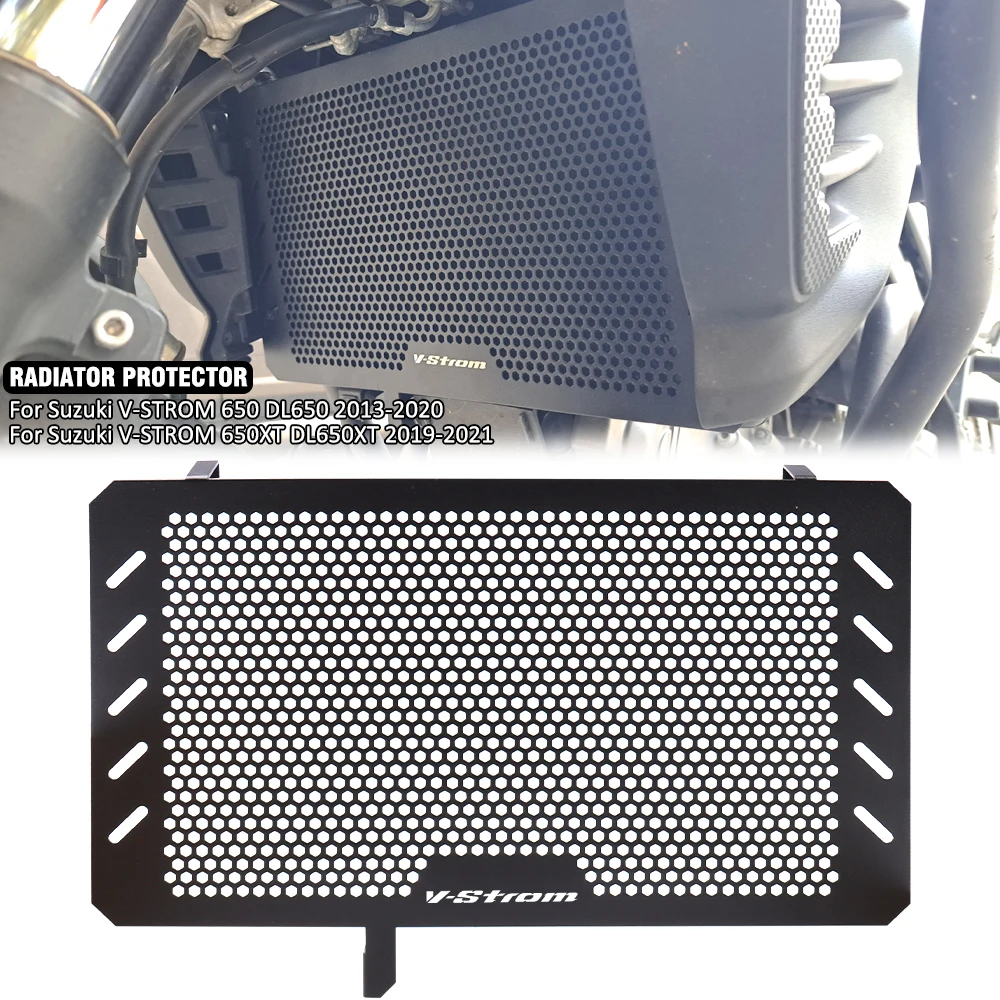 

Fits For Suzuki V-Strom 650 XT VSTROM 650XT DL650 DL650XT 2013-2021 Motorcycle Radiator Protection Grille Guard Protector Cover