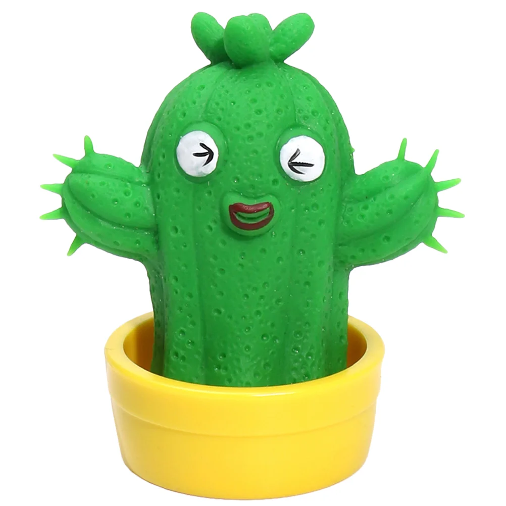 Lightweight Sensory Toys Cactus Pinch Fun Fake Squeeze Hand Office Playthings Funny Decompression