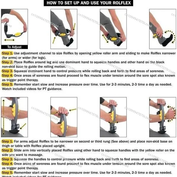 Muscle Rollers for Elbow, Carpal Tunnel Syndrome, Etc