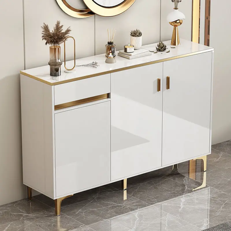 Luxury Living Room Cabinet Sideboards Shoe Rack Home Door Multifunctional Large Capacity Locker Foyer Entrance Partition Cabinet
