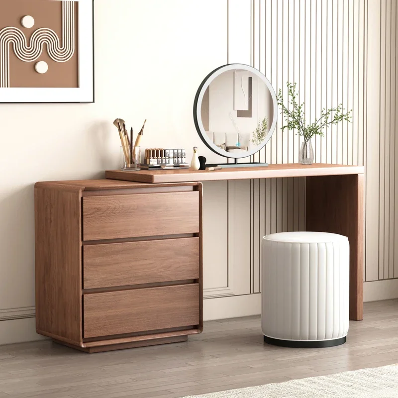 

Bedroom Modern Dressers Minimalist Storage Luxury European Dressers Drawer Mirror Toaletka Z Lustrem Do Sypialni Furniture