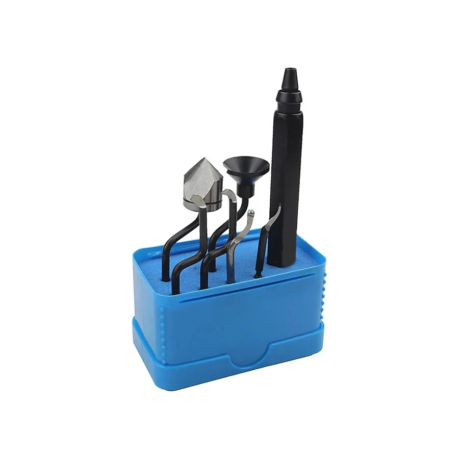 Cắt Tỉa Dao Counterbore Vòng Tròn Ngoài Chữ Ô Chamfering Nội Bộ Chỉ Sửa Chữa Cạo Lỗ Bên Trong Deburring Phù Hợp Với SP1007 Dụng Cụ