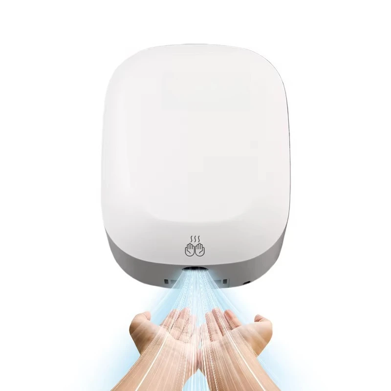 

Small Plastic Wall-Mount Electric Hand Dryer Automatic Commercial and Household Use for Hotels and Restrooms