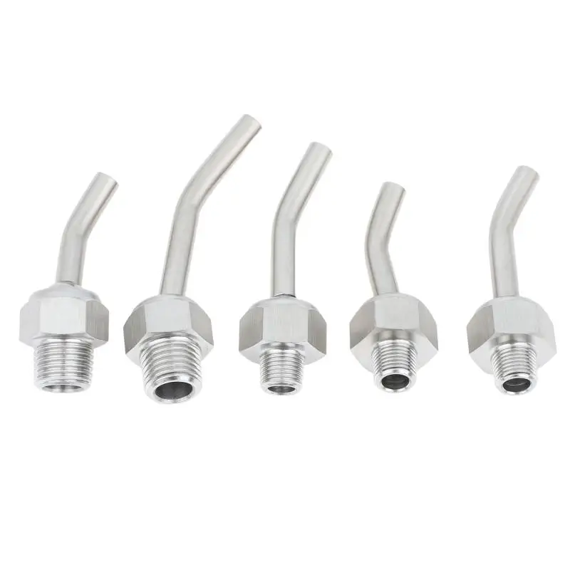 Stainless Steel Coolant Hose Nozzles High Flow Rust Resistant for CNC Lathes Toolholder Professional Machinist Tooling