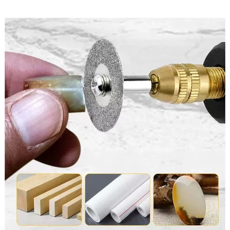 10 قطعة + 2 قطعة 22 مللي متر Hss أسطوانة تقطيع شفرة منشار دائري المعادن قطع أدوات جلخ ل دريمل أداة دوارة شفرة القطع #3