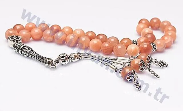 IQRAH Sunstone Rosary (925 SETTING SILVER)