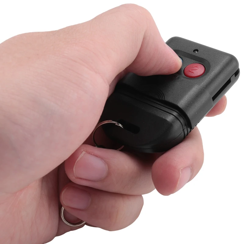 Duplikator 8 Dip pengendali jarak jauh salinan pintar kode tetap 2 CH untuk pembuka pintu garasi gerbang atau sistem Alarm