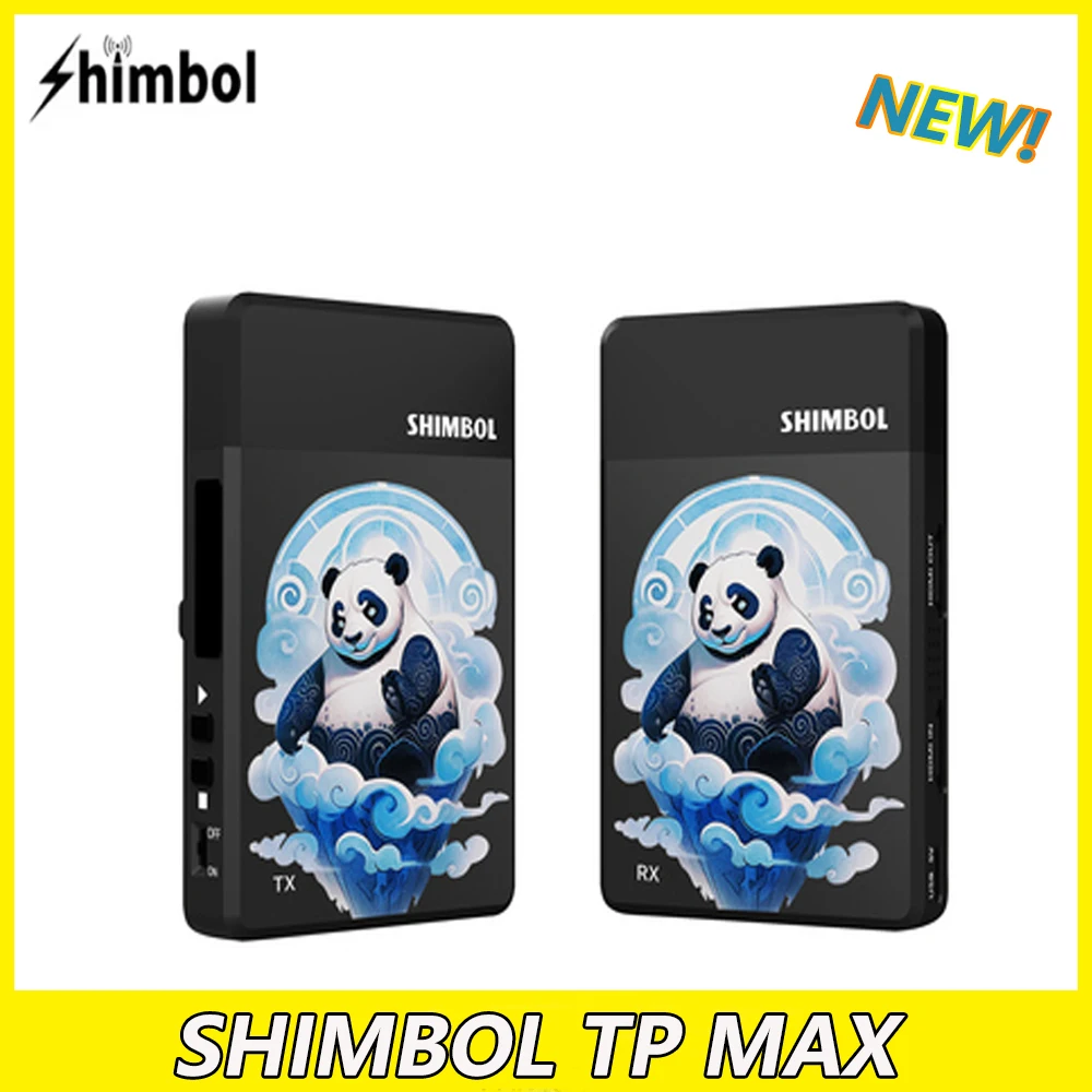 

SHIMBOL TP Max HD Image 1080P Wireless Video Transmission Max 350m Transmission HDMI-compatible Port Transmitter & Receiver