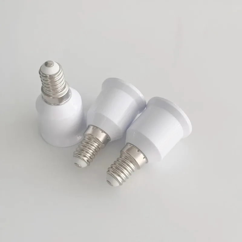 E14 to E27 Fireproof Lamp Holder Converter Socket Base 220V Light Bulb Adapter Conversion Lighting Accessories