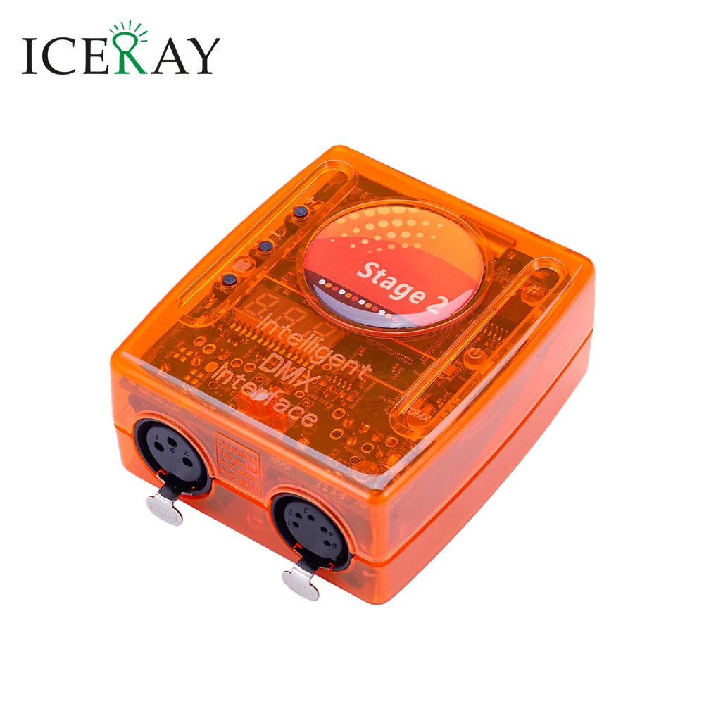 Stage 2 Interface Stagelite USB DMX512 Controller Box 1536 Channel Stage DJ KTV Party Disco LED Light
