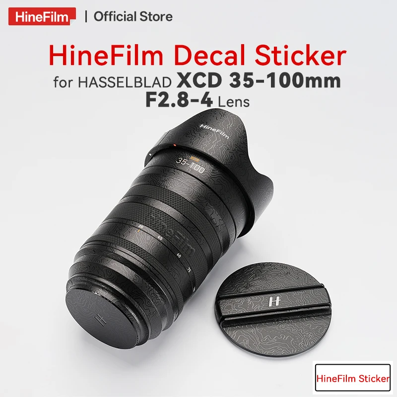 

Hinefilm Skin for Hasselblad XCD 35-100mm f/2.8-4 Lens Sticker 35 100 Wrap Cover for Hasselblad XCD35-100 Lens Protective Skin